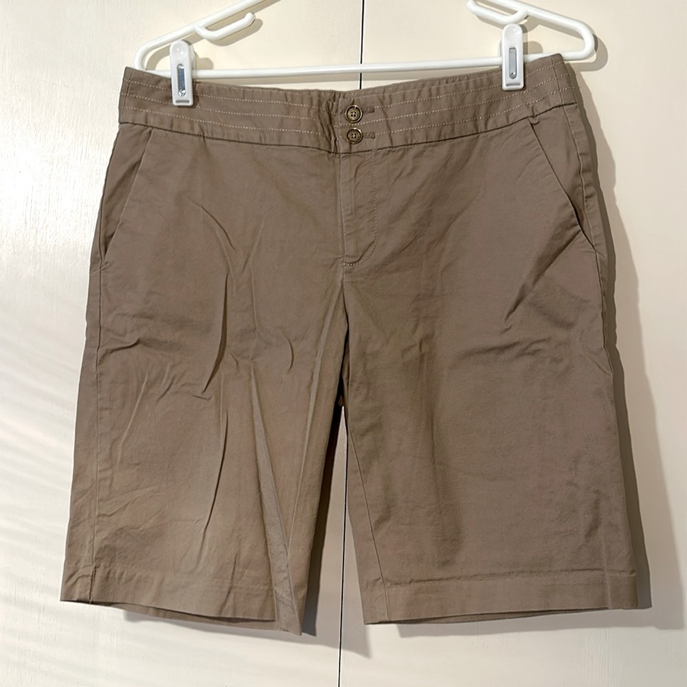 Michael Kors Khaki Cotton Shorts